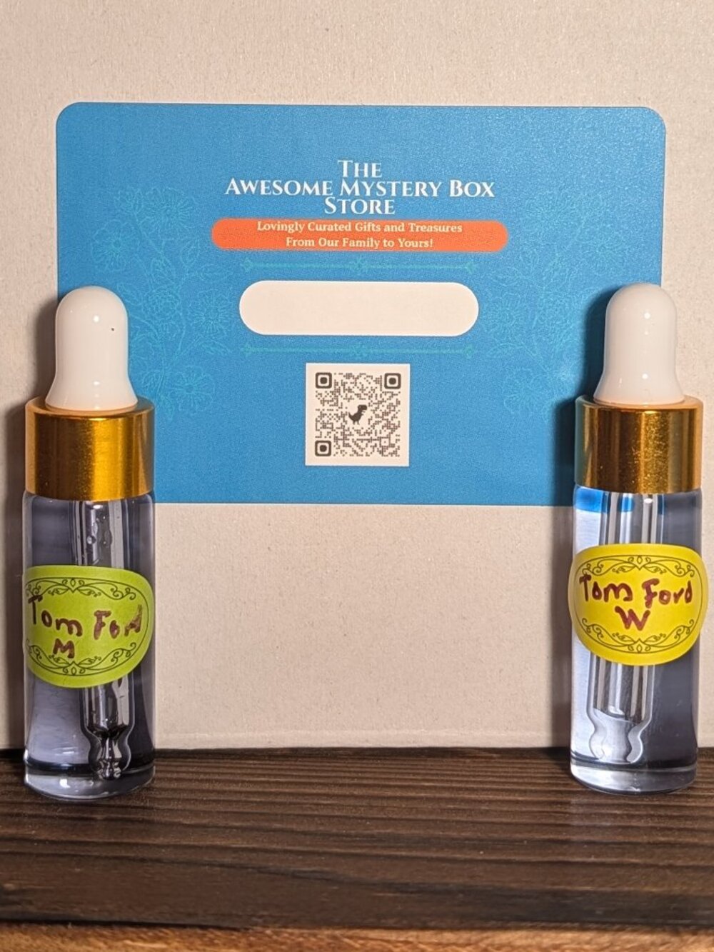 Essential Oil  Blend 2-Pack 5ml Glass Dropper Pick Scent Box Set Made in USA